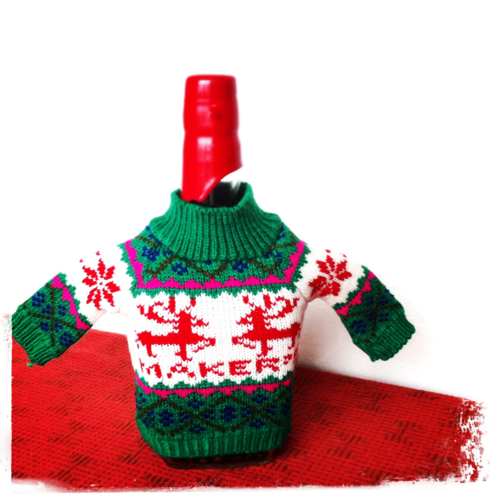 Maker's Mark Ugly Christmas Sweater